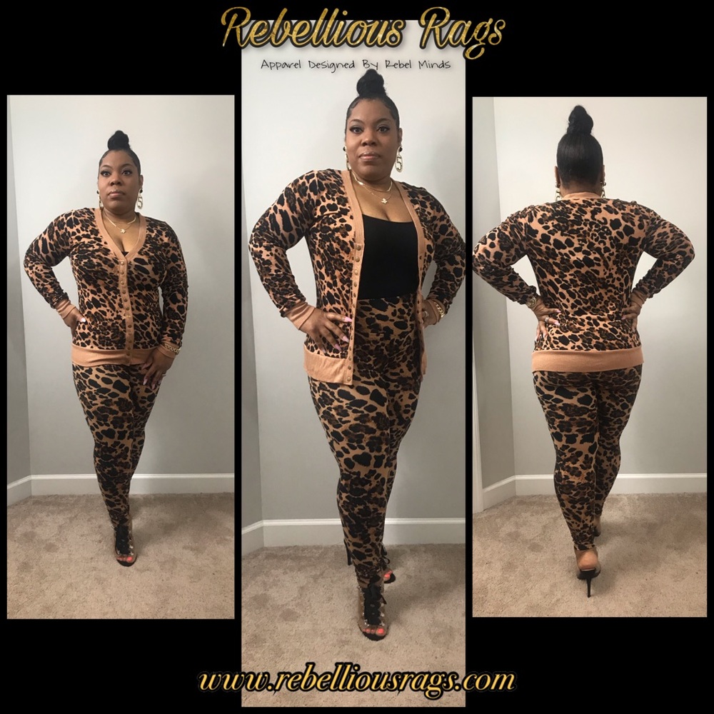 Who 💜’s Leopard Print!? 2pcs Set